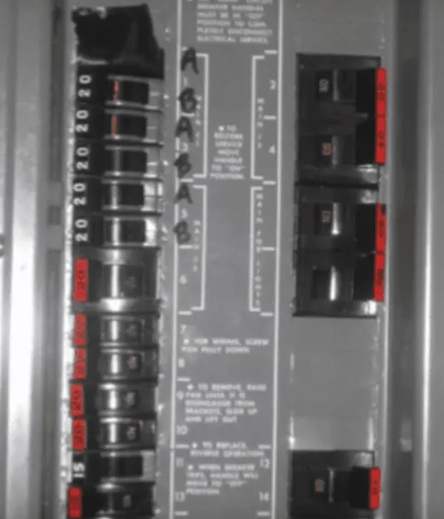 FPE panels are unsafe in a home.