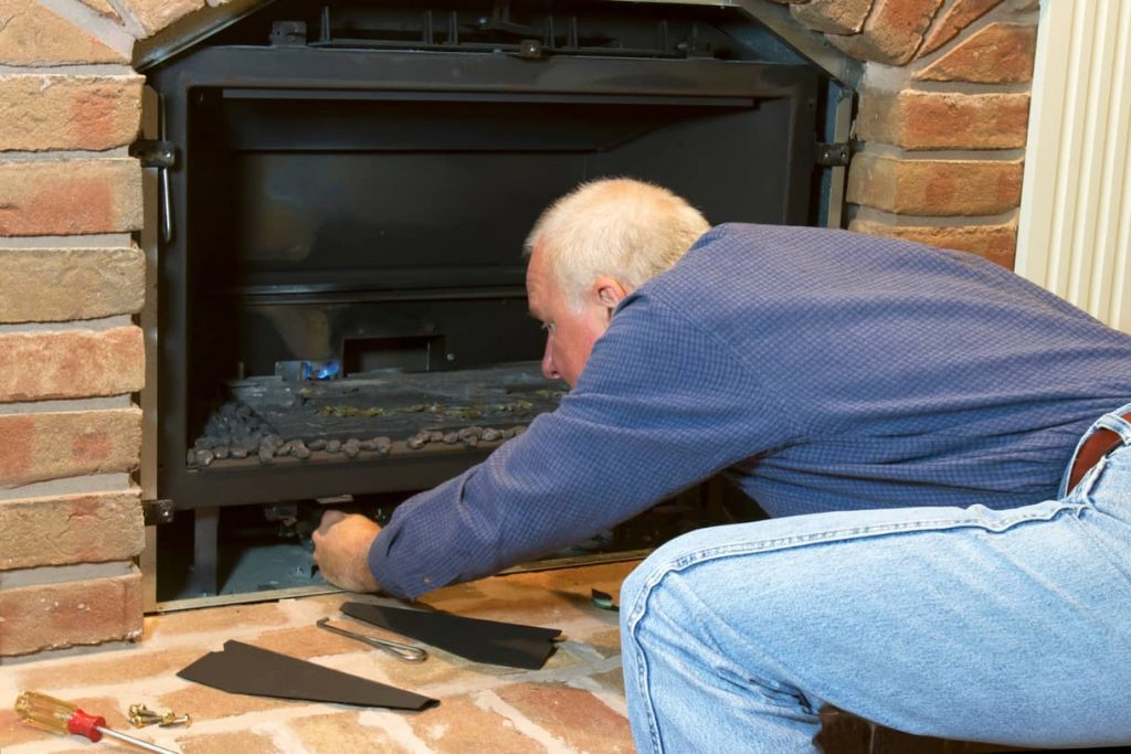 Fireplace maintenance is important.