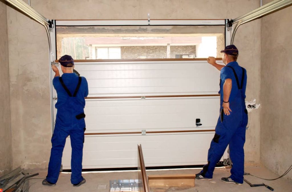 Professional garage door installers.