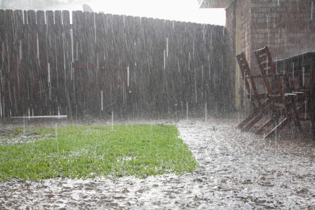 Heavy rains can cause your basement to flood during storms. 