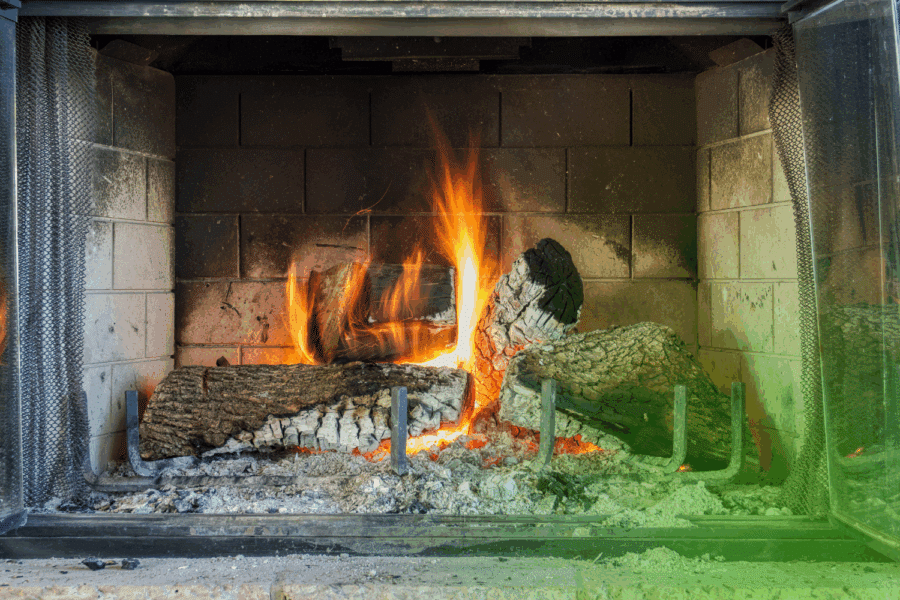 do gas fireplaces give off carbon monoxide 