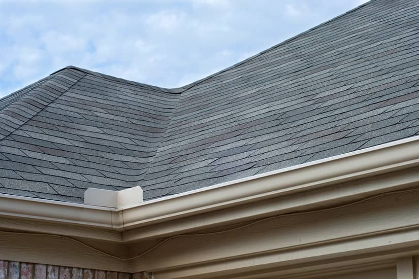 A composite roof.