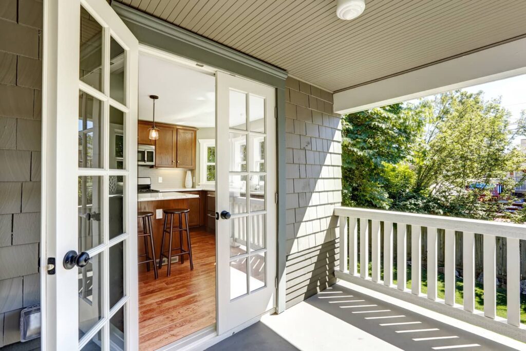 French doors are measured in almost the same way as you measure other patio doors.