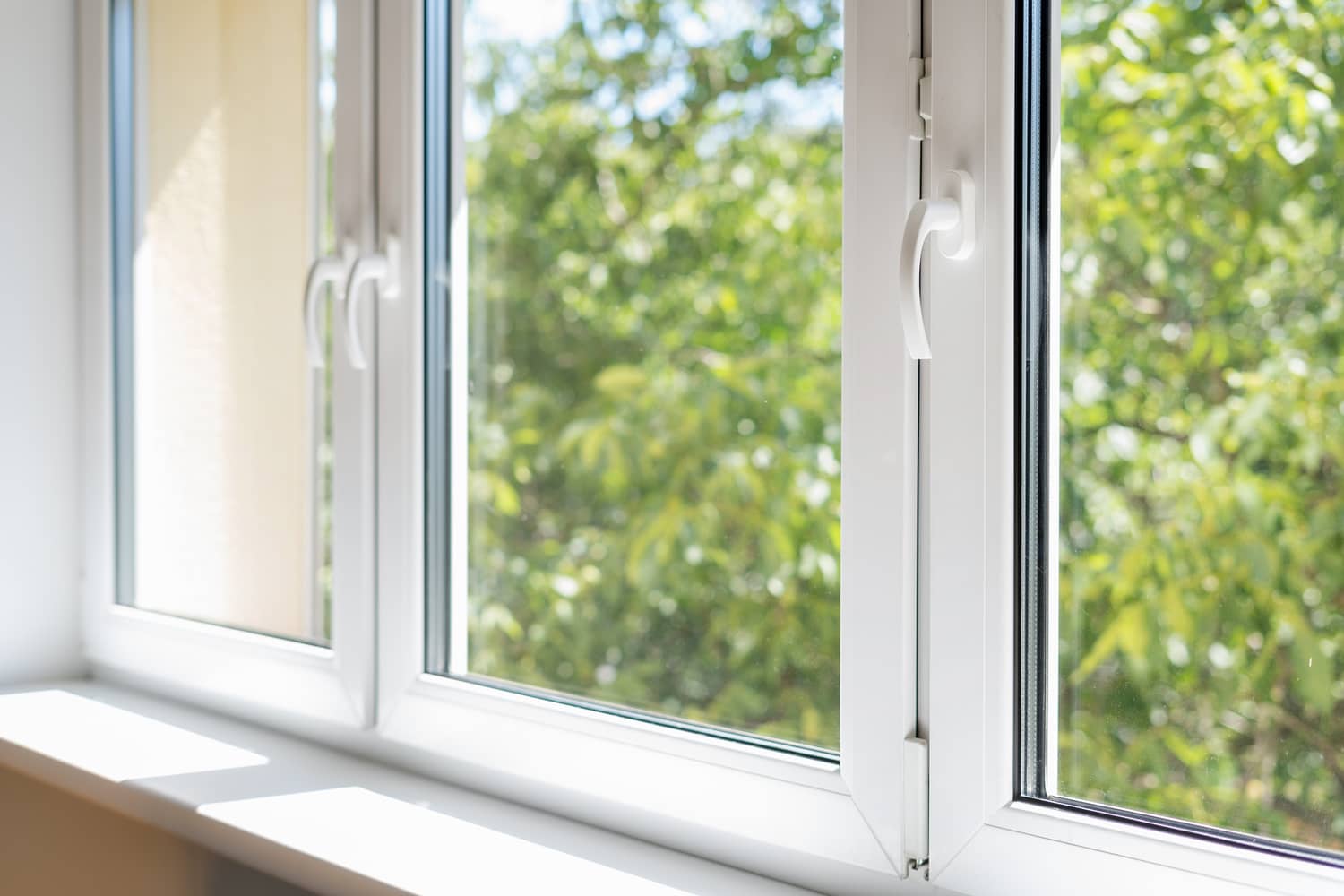 Aluminum window frames should be cleaned differently than other materials.