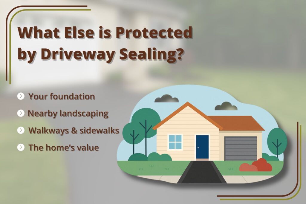 how driveway sealing benefits a property