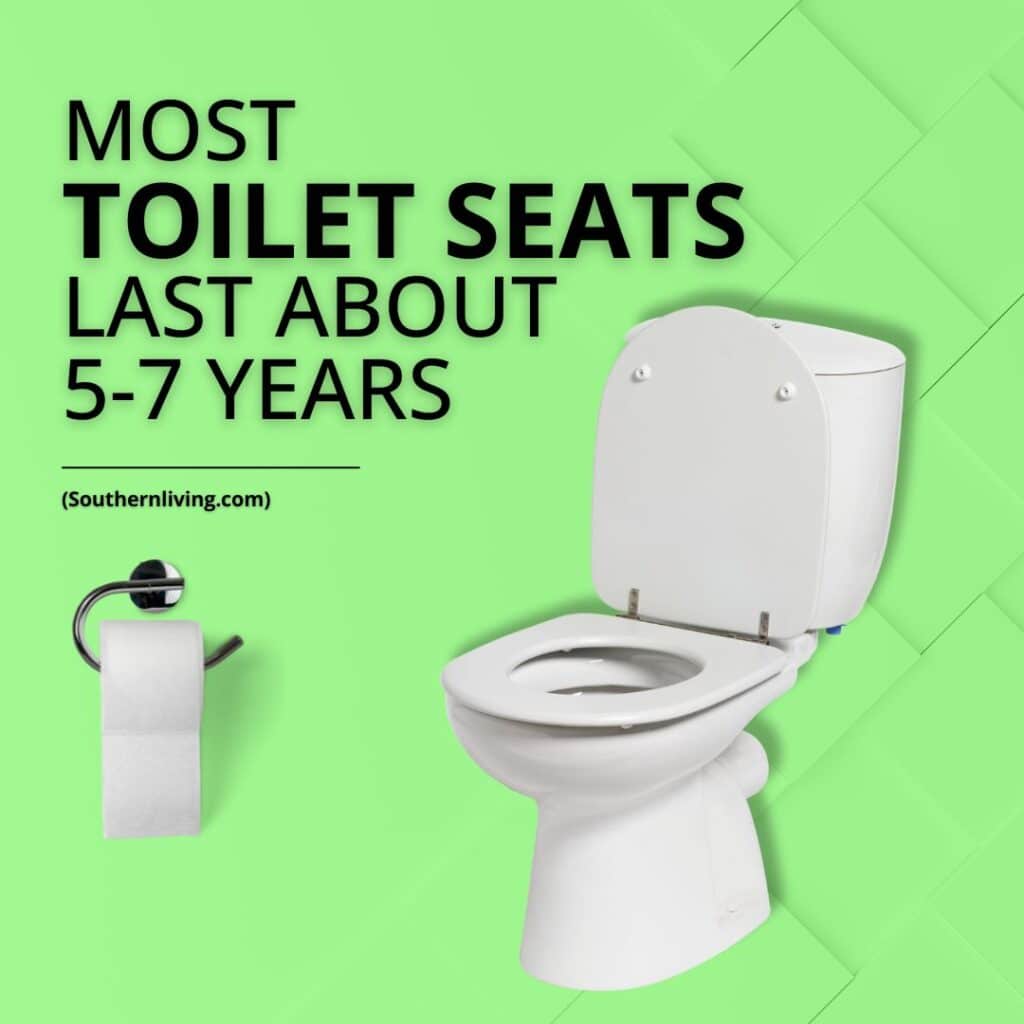 how often to install a new toilet seat