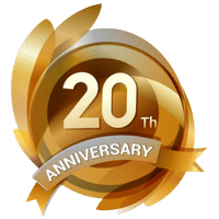 20th anniversary logo