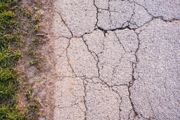 concrete driveway cracks