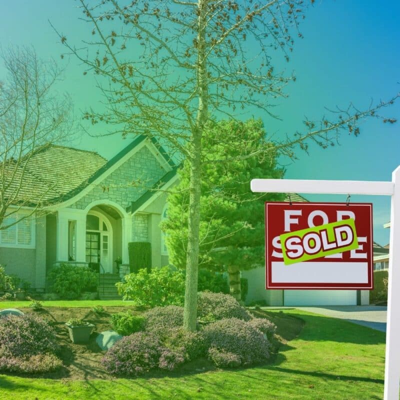 a home for sale in an atlanta neighborhood